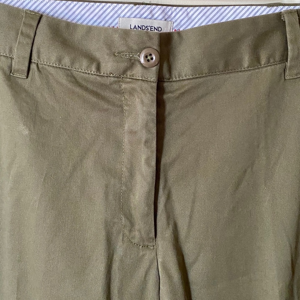Lands' End Mid Rise Slim Leg Pants - Picture 7 of 13